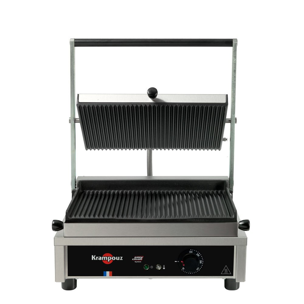 Krampouz - Contact Grill - Medium - Ribbed Top - Ribbed Bottom